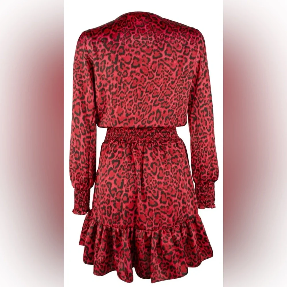 Michael Kors NWT Wildcat Smock Dress Sz M - Picture 4 of 9